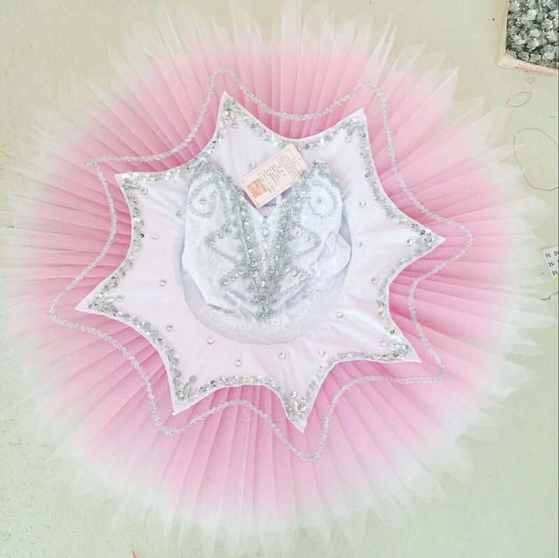 Children's professional ballet dress sleeping beauty performances in Swan Lake TUTU gauze dress stage dress suit