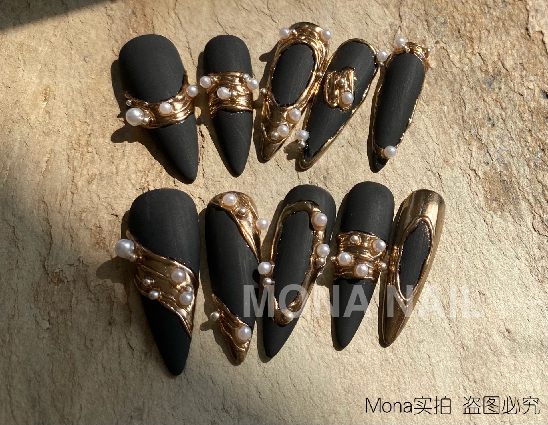 Devil Princess Frosted Baroque Day Style Wear Chia Finished Products Custom Detachable Ins Little Red Book Shake of the Red Book