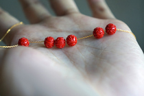 Stunning time is limited to welfare Taiwan cinnabar 18K gold