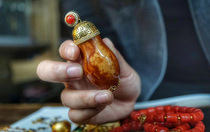 Thousands of amorous feelings but Finger Sha Town store red skin wax old beeswax flower ancient wax