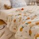 Coral fluff blanket winter thick air conditioning blanket ins nap blanket office bed cover blanket with quilt sofa