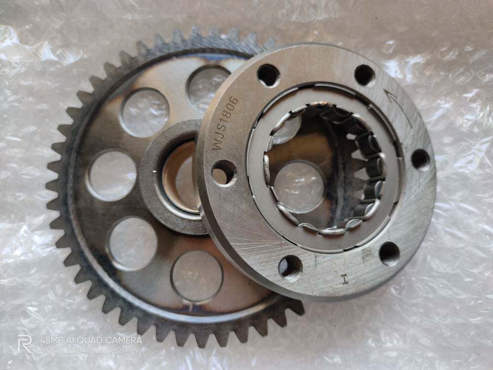 Ling Bin motorcycle with silver blade original parts BJ250T-8 transcendent clutch 6-hole start big tooth starter plate