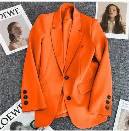 2024 Весенняя осенняя женщина мода мода пиджаки блейзер