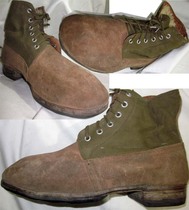 35153513 factory 5565 style Junguan cadres leather bottom rubber palm wool cotton leather shoes 3516 big head turned hair high-top shoes