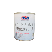 Transparent coloring water hardener supporting diluent drier slow drying water