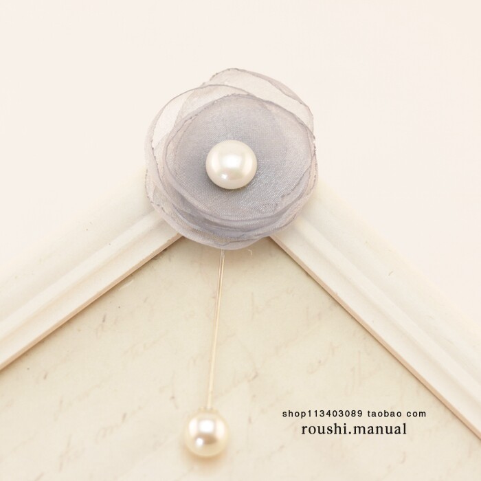 Broche femme en Fils de soie - Ref 1173636 Image 16