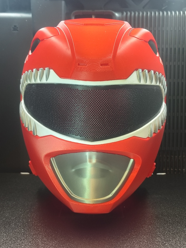Power Rangers First Generation Red Warrior Cosplay Headgear Props