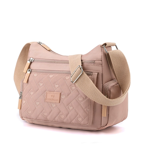 Сумка через плечо, нейлоновая водонепроницаемая сумка, для среднего возраста, ткань оксфорд