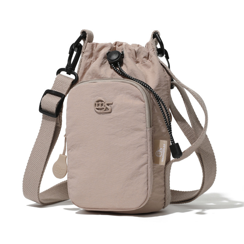 日系多巴胺轻便小巧水杯包工户外运动亲子旅行斜挎包单肩斜挎包