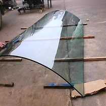 Customized hot-bent glass arc special-shaped curved surface hollow hot-bent tempered laminated glass