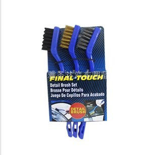 Machine head brush engine brush cleaning brush wire toothbrush copper brush brush three-piece set oil dirt brush