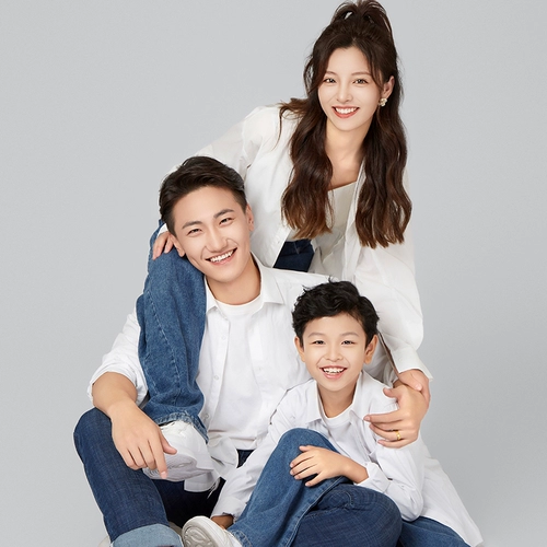 Реквизит для фотографии, комплект, простой и элегантный дизайн, семейный стиль