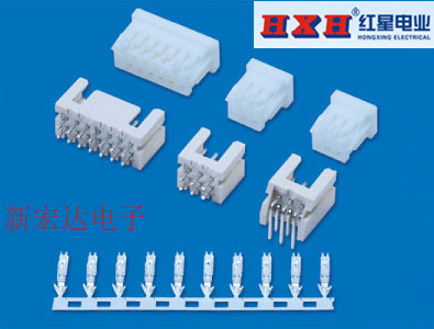 Xhds/2.5Mm Pitch Double-Row Straight Plug Connector Hx25080/Df1B-8/16Ds Terminal Wire Harness Processing