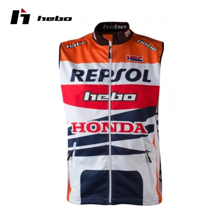 Spanish Hebo Honda Honda Hrc Collaboration Official Top Motorcycle Climbing Off-Road Clothing Jacket