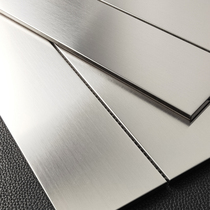 Silver brushed long strip stainless steel mosaic wall tiles metal tiles wall stickers square tiles background wall exterior wall facade