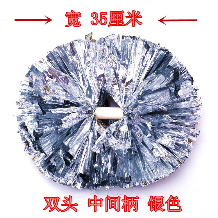 La la bóng cổ vũ tay hoa bóng vuông nhảy múa đạo cụ trung xử lý cổ vũ hoa bóng lớn - Khiêu vũ / Thể dục nhịp điệu / Thể dục dụng cụ váy dancesport