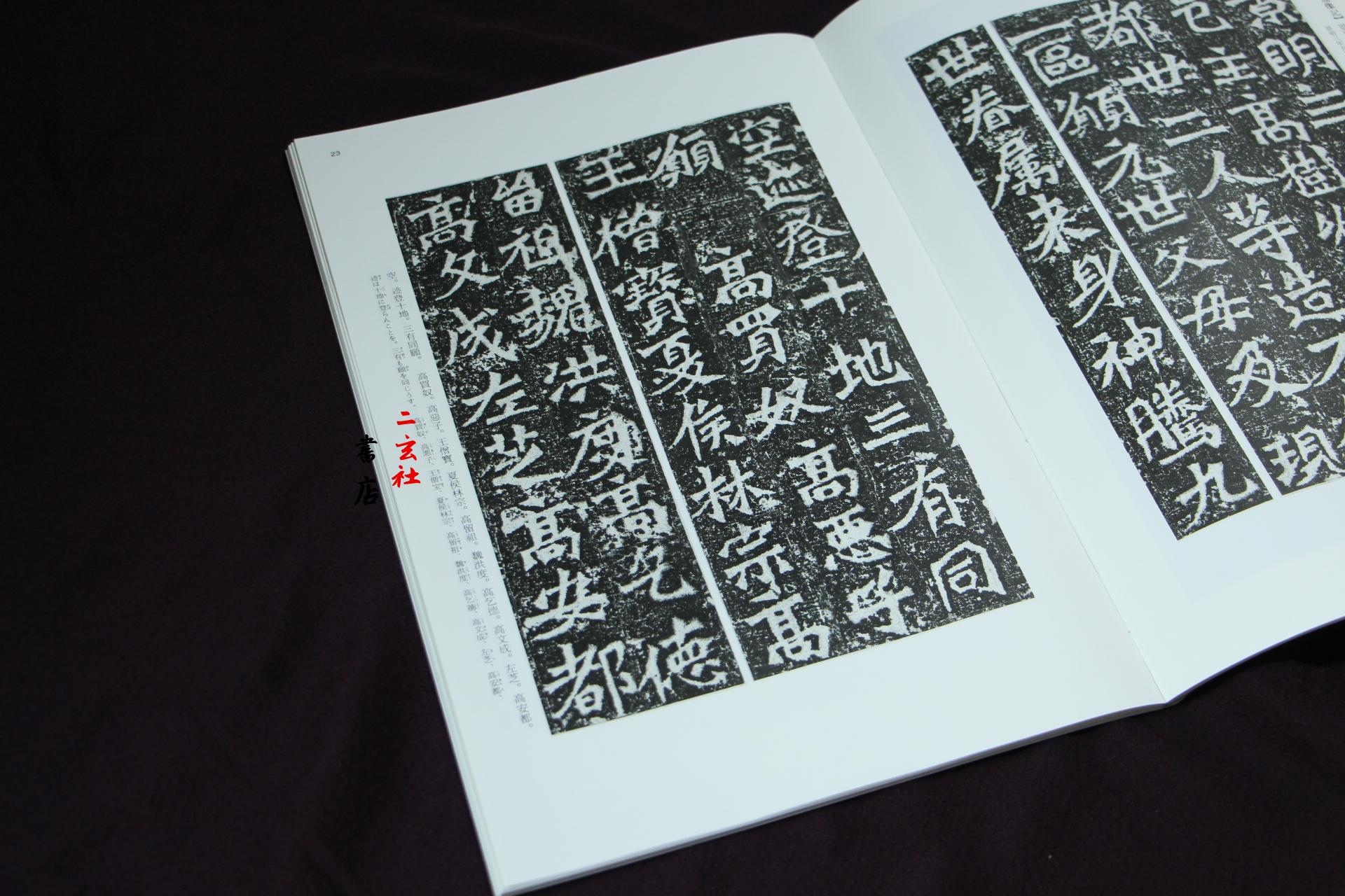 Japan imported Erxuan Society Copybook Chinese Law book selection 2021 Dragon Gate 20 items up and down two copies