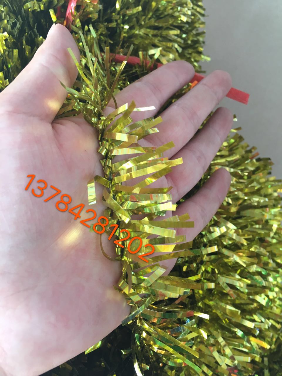 Funeral wreath material color strip small strip 1000 pieces per bundle