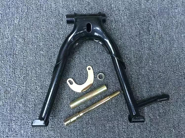 Locomotive parts Jialing 70 JH70 big leg stand stand double foot support big foot support big stand shaft