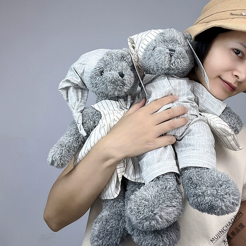 Оригинальная пижама для влюбленных, плюшевая игрушка, детская кукла, с медвежатами, подарок на день рождения