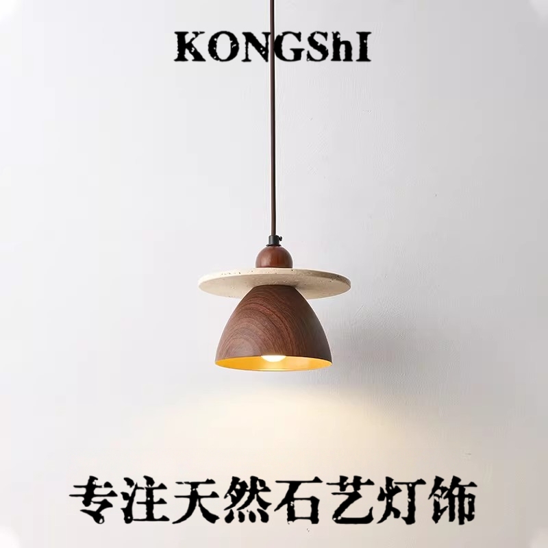 B&B Antique-Style Restaurant Three-Head Chandelier Bedroom Bedside Pendant Light Creative Bar Entrance Staircase Small Chandelier