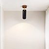 Japanese Wabi-Sabi Style Ceiling Lamp Yellow Travertine Designer Retro Personality Entryway Corridor Hallway Cloakroom Balcony Lamp