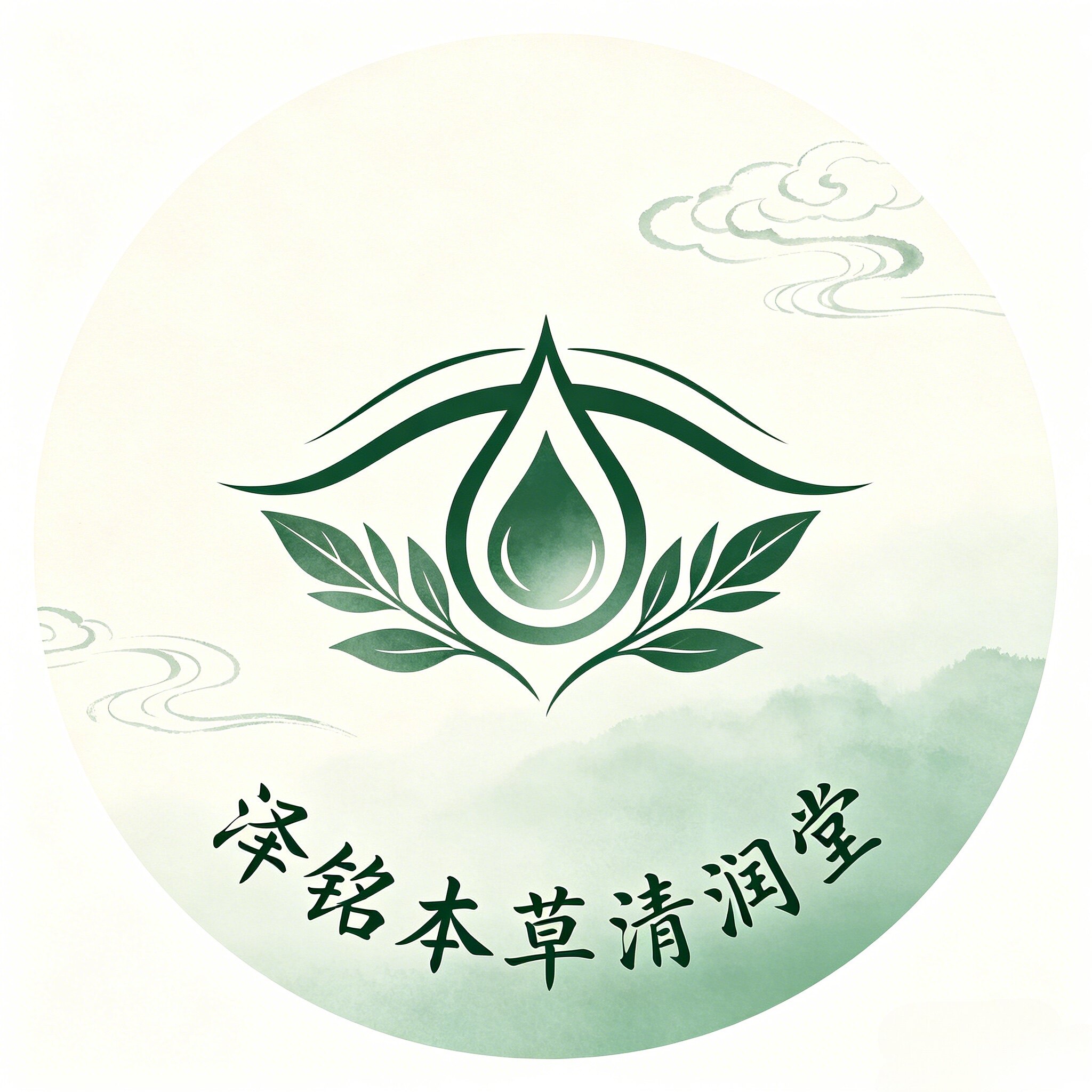 泽铭本草清润堂的LOGO