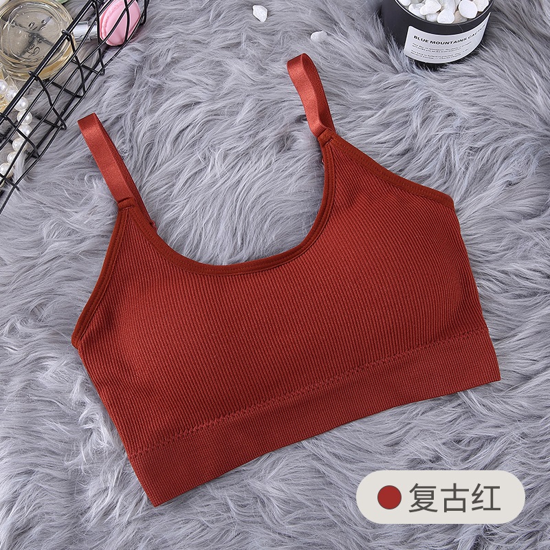 Big đang lót nữ béo mm200 pound tụ tập thể thao vẻ đẹp mỏng sexy girl Bra không nhẫn kiểu thép vest