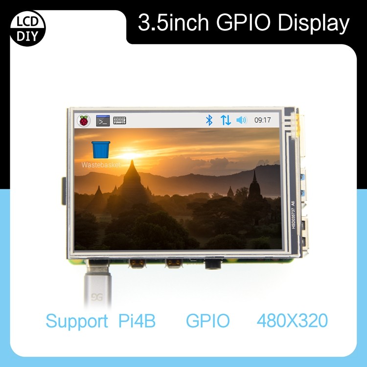 Raspberry Pi 4B 3 5 inch screen Raspberry Pi 4 generation B display 3B 3B touch screen LCD