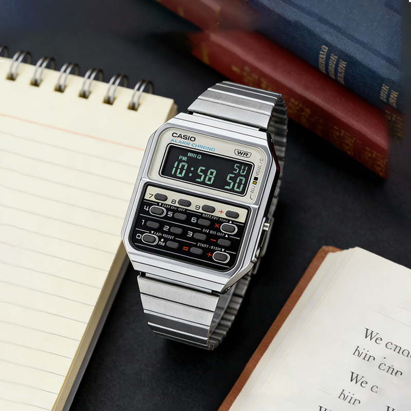 Casio Casio Calculator Watch Men's Casio Watch Ca-500 Retro Student Model Digital Watch