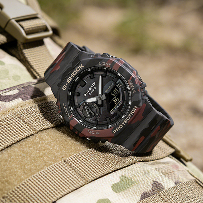 Casio Casio Watch Men's Farmhouse Oak Ga-2100 Middle and High School Students G-Shock Digital Watch
