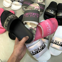 East factory foreign trade Italy light luxury high-end original single goods Light Fashion One-character casual flat womens slippers