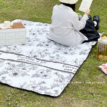Picnic mat thickened floor mat travel outdoor picnic cloth cushion tent camping mat picnic mat portable moisture-proof mat