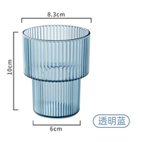 Модернизированная модель из ПЭТ-материала — прозрачный синий [1 упаковка]