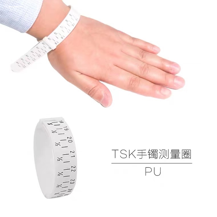 Plastic Bracelet Measuring Ring Jade Bracelet Circumference Wrist Strap Size Measuring Ruler Bracelet Ruler Soft Ruler