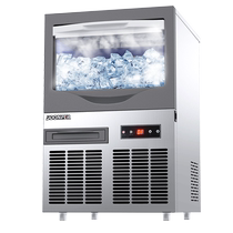 East Bay Ice Maker Commercial Milk Tea Shop Full Automatic Ice Block Making Machine Small Bar KTV Square Ice Ice Maker