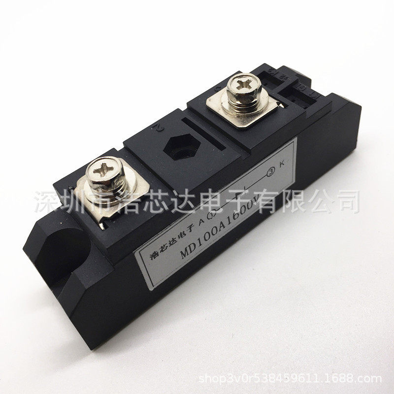 MD100A1600V rectifier diode MD100-16 continuous current anti-reverse charging anti-reverse current MD100-16