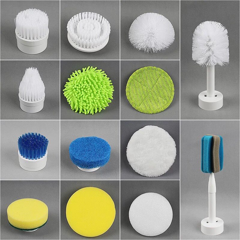 Multifunctional Wireless Electric Cleaning Brush Floor Bathroom Tile Home Brushed Accessories Nursery cloth Hundred Cleaning Cloth Cup Brush