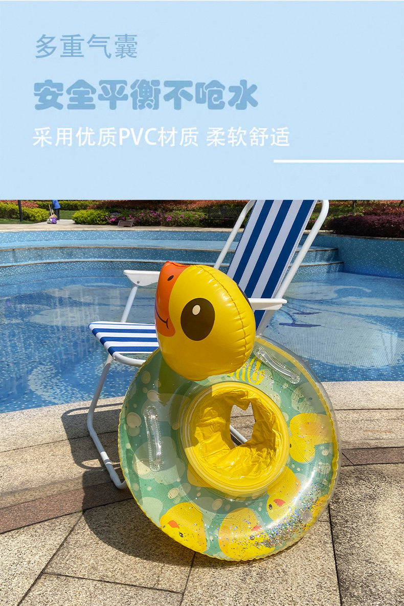 Милое дополнительное сиденье, детский надувной плавательный круг для раннего возраста, популярно в интернете, русалка, увеличенная толщина, защита от опрокидывания 