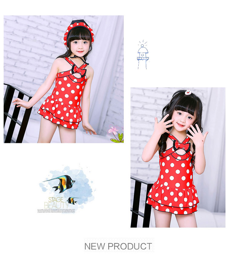 Đồ bơi trẻ em mới cho bé gái Phiên bản tiếng Hàn của kiểu váy một mảnh cho bé trai đồ bơi công chúa học sinh Đồ bơi bé gái Hàn Quốc đồ bơi cho bé gái 10 tuổi