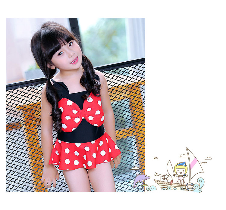 Đồ bơi trẻ em mới cho bé gái Phiên bản tiếng Hàn của kiểu váy một mảnh cho bé trai đồ bơi công chúa học sinh Đồ bơi bé gái Hàn Quốc đồ bơi cho bé gái 10 tuổi