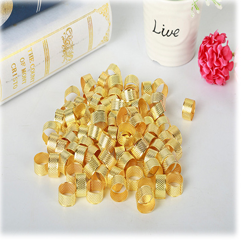 Sewing Thimble DIY accessories Propping Thimble Stirrup Metal Imitation Bronze Thimble Handsewn Supplement