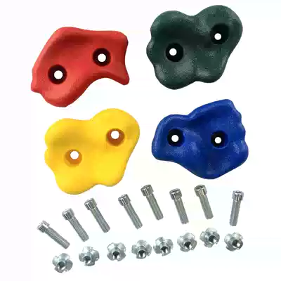 Bohai Children's Plastic Rock Climbing Kindergarten Playground Plastic Climbing Sports Rock Climbing Point Amusement Equipment