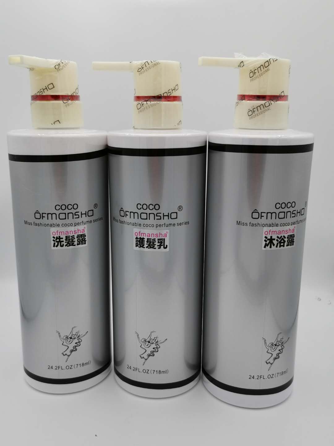 British Overman perfume type shampoo moisturizing repair and improving frizz multi-effect anti-dandruff shampoo 718ml