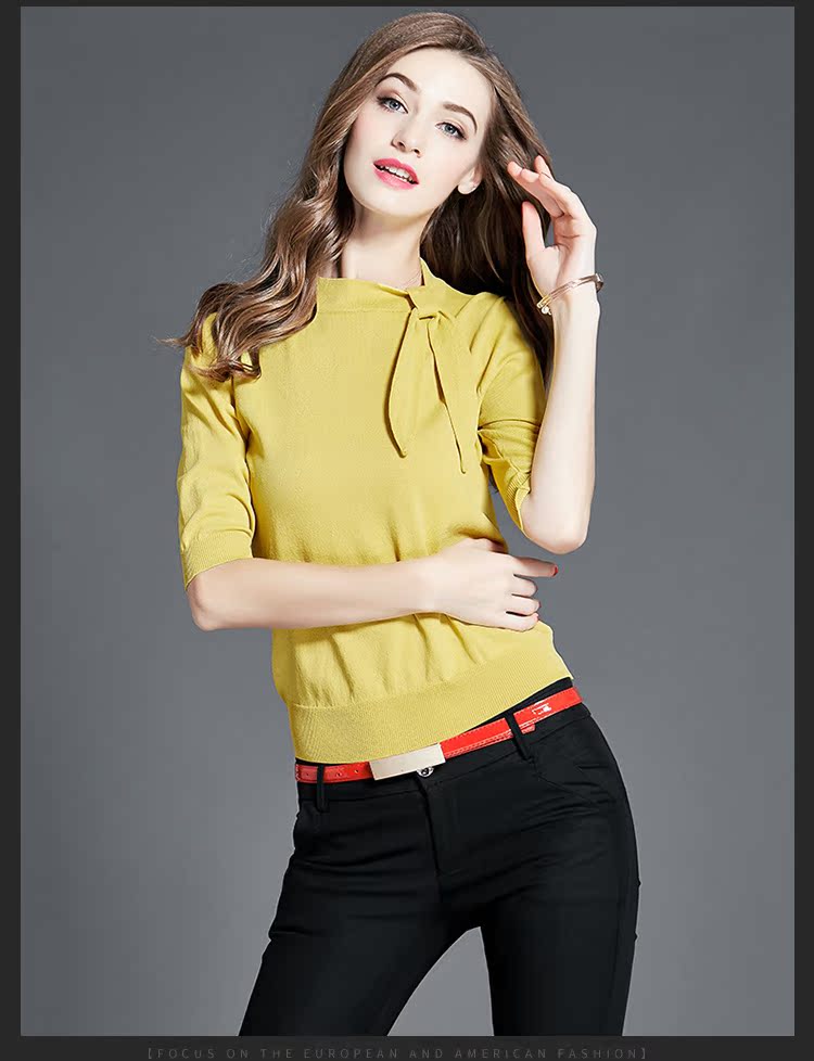 Moga 2018 hè mới thời trang ren ren nửa tay áo len lụa tơ tằm dành cho nữ áo khoác len cardigan nữ