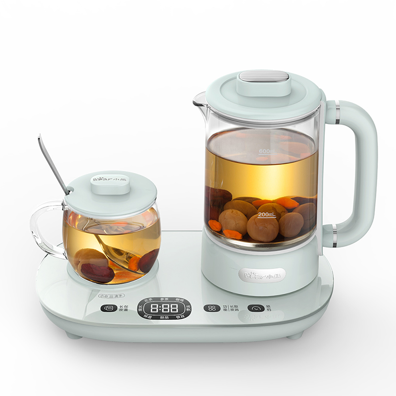 Bear health pot tea pot Household multi-function constant temperature automatic insulation thickened glass office small