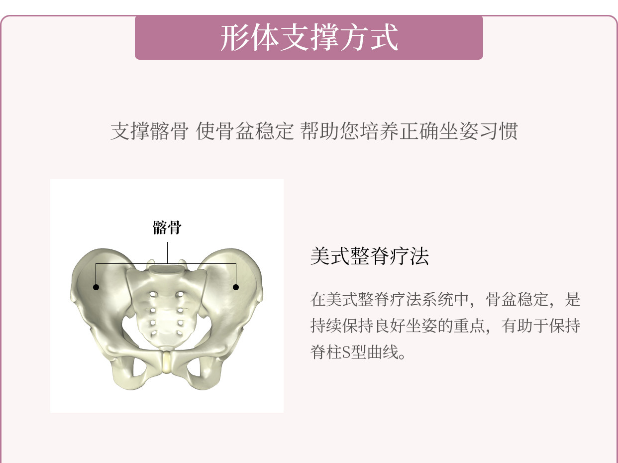 日本 MTG 蝴蝶款 坐姿矫正坐垫 保护脊椎腰椎 图2