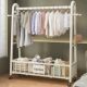 Extra-Large 32-Tube Coat Rack, Floor-Standing Bedroom Clothes Rack, Movable Indoor Clothes Drying Rack, Clothes Hanger, Storage Rack