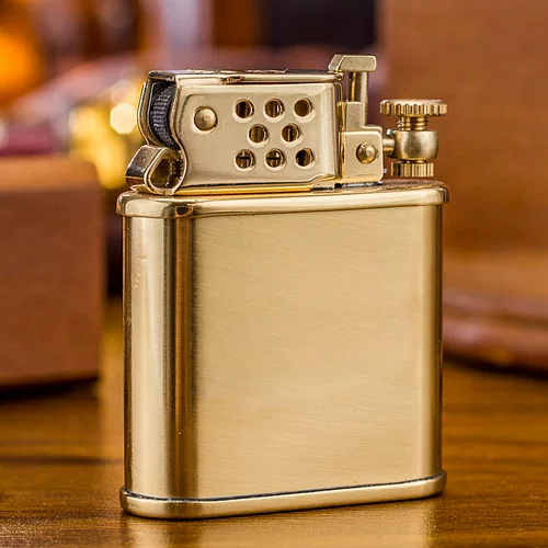 Креативная ветрозащитная ретро зажигалка на керосине, делается под заказ