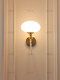 Elegant Nuo French-Style Pearl Wall Lamp, Cream-Style Bedside Lamp, Simple Wall Led Lighting, 2025 New Model Wall Lamp